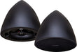 Crestron SAROS PD6T-B-T-EACH 6.5" black pendant speaker for high-quality audio in commercial and residential spaces.