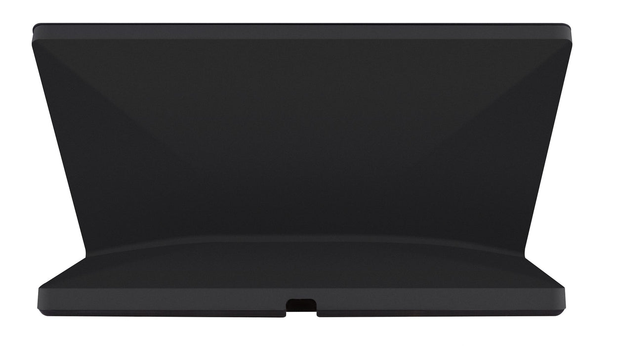 Crestron TS-1070-B-S 10.1" Touch Screen Control Panel in black, offering customizable touch controls for smart home and business solutions.