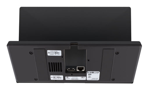 Crestron TS-1070-GV-B-S 10.1-inch Google Meet touch screen in black smooth finish for video conferencing and room control.