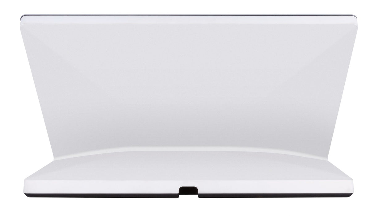 Crestron TS-1070-W-S 10.1" Touch Screen Control Panel in white, offering customizable touch controls for smart home and business solutions.