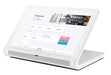 Crestron TS-770R-W 7-inch Tabletop Touch Screen displaying Crestron Home OS interface