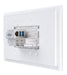 Crestron TSS-1070-W-S 10.1-inch room scheduling touch screen with sleek white design, vibrant display, and seamless enterprise integration.