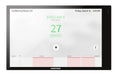 Crestron TSS-770-B-S 7-inch room scheduling touch screen with a sleek black design and intuitive interface for conference room management.