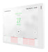 Crestron TSS-770-W-S 7-inch room scheduling touch screen with a sleek white design and intuitive interface for conference room management.