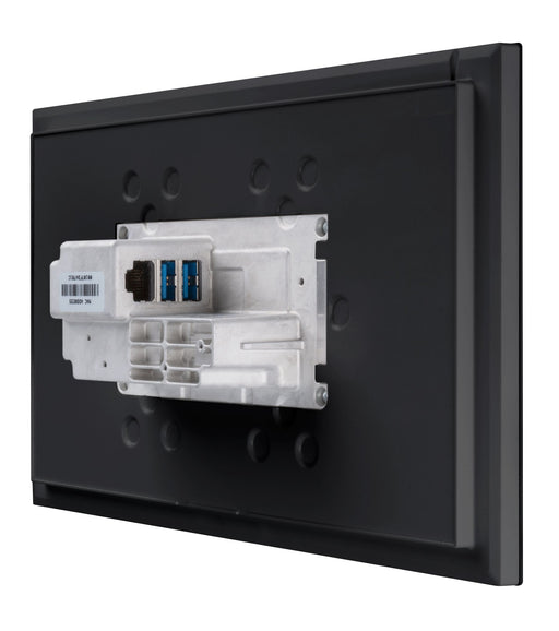Crestron TSW-1070-GV-B-S 10.1-inch touch screen with Crestron Green Light® GUI in black smooth finish for smart control applications.