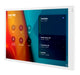 Crestron TSW-1070-W-S 10.1-inch touchscreen control panel in white, designed for smart automation and room scheduling applications.