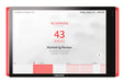 Crestron TSW-770-LB-B-S Light Bar, Black – Designed for TSW-770 Series Touch Screens to enhance visibility and meeting room status indication.