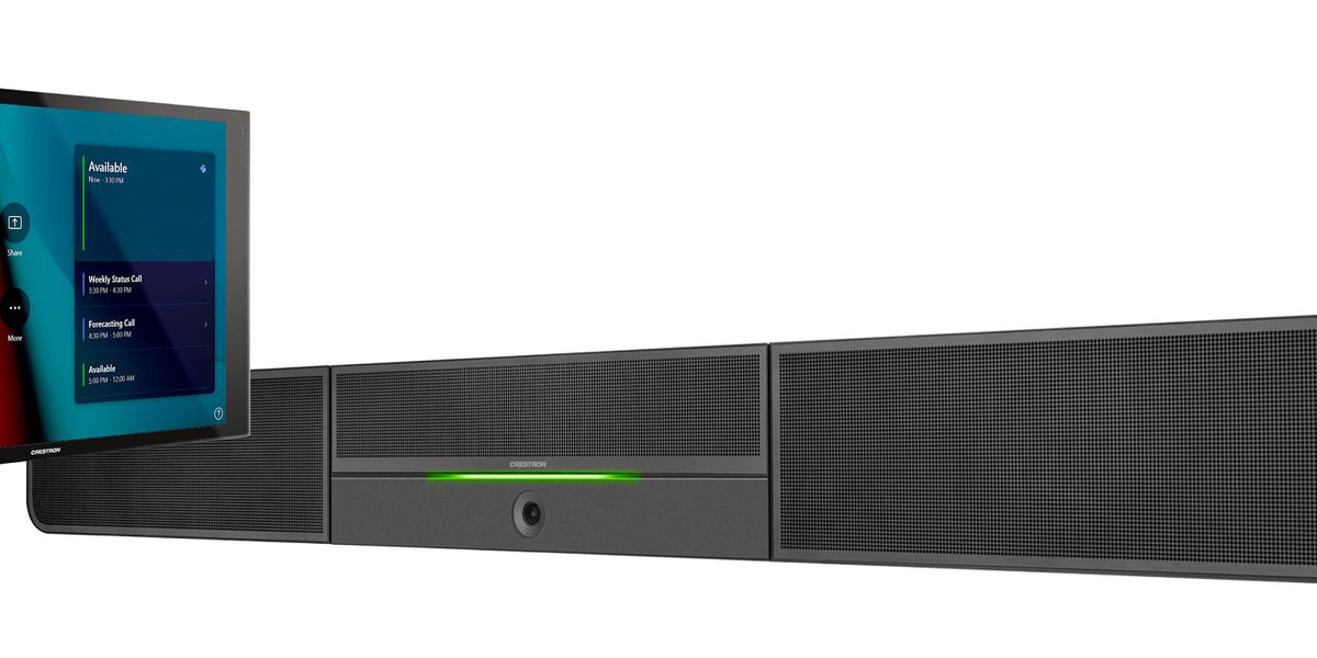 Crestron Flex Small Room Conference System with Video Soundbar and Wal ...