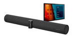 Crestron UC-B31-T-WM Flex wall mount conferencing system for Microsoft Teams Rooms with an all-in-one video bar, intelligent audio, and touch controller.