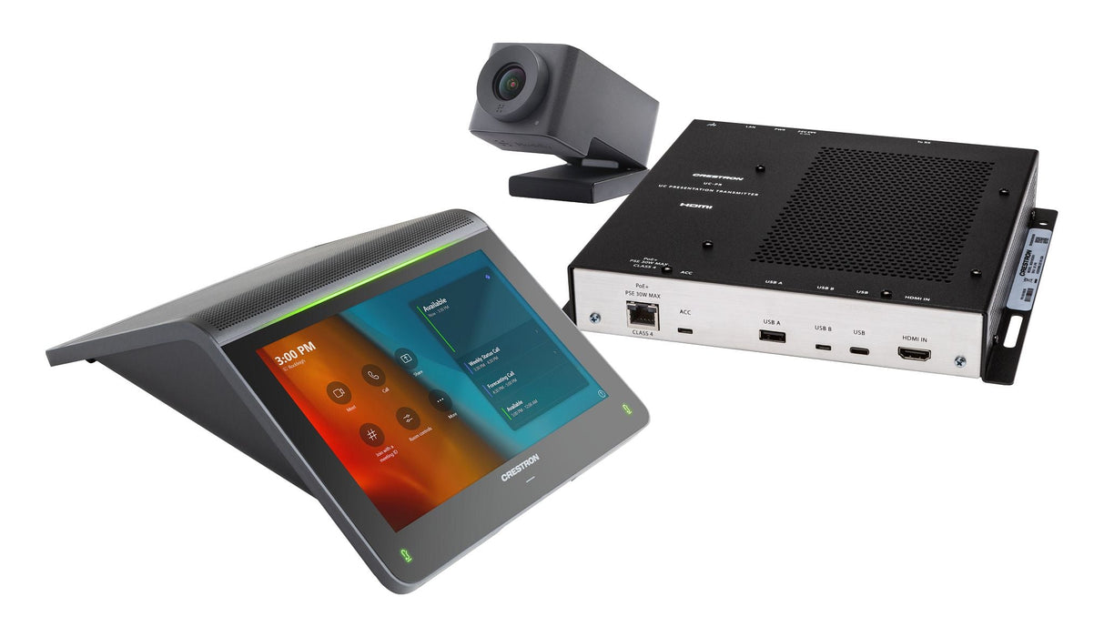 Crestron Flex UC-MMX30-T tabletop video conferencing system for Microsoft Teams Rooms