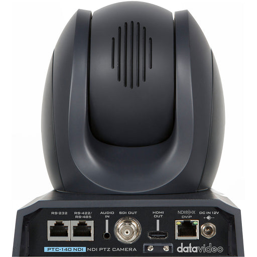 Data Video PTC-140NDI 20x NDI®  HX, 3G-SDI, and HDMI PTZ Camera. PoE+ Black