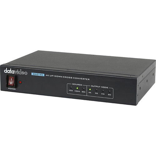 Data Video DAC-45 4K Up/Down Cross Converter with HDBaseT