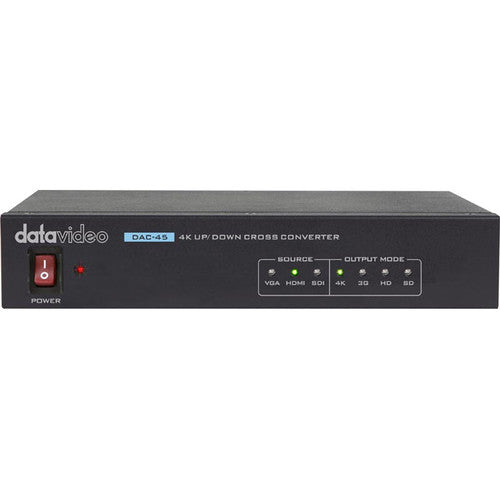 Data Video DAC-45 4K Up/Down Cross Converter with HDBaseT
