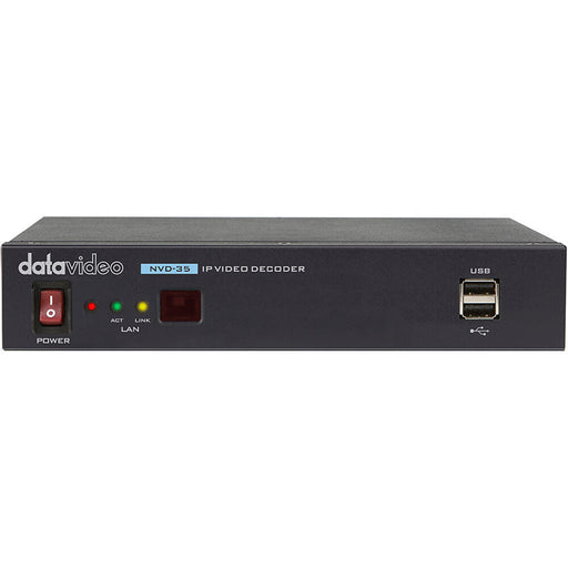 Data Video NVD-35 MKII Full HD IP Video Decoder with multiple streaming protocol support