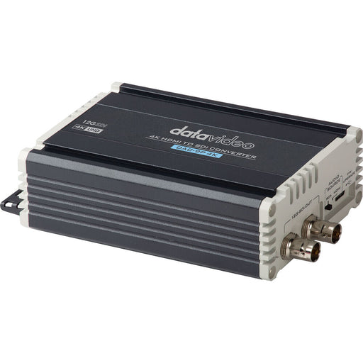 Data Video DAC9P-4K HDMI to 12G-SDI 4K Converter front and rear panel view