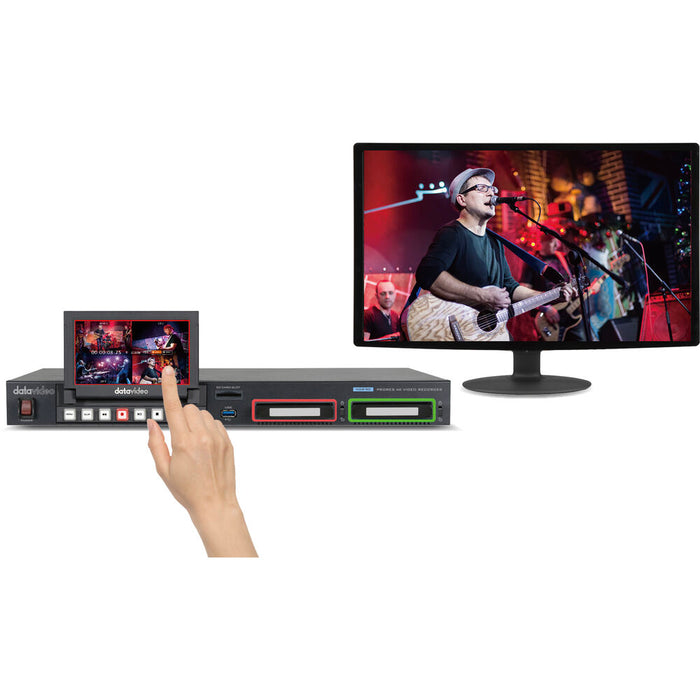Data Video HDR-90 High Definition HDR Video Recorder for professional broadcasting