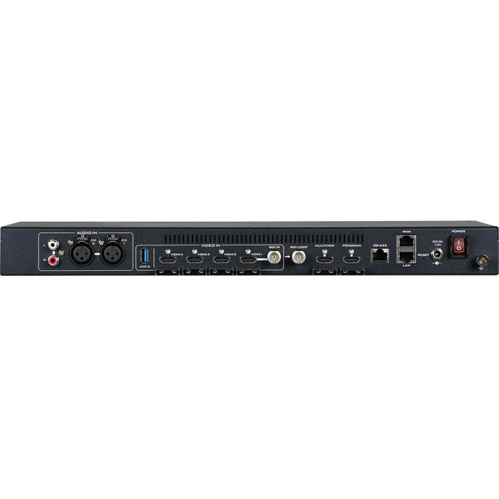 Data Video iCast 10NDI streaming and production switcher with touchscreen control and NDI support.