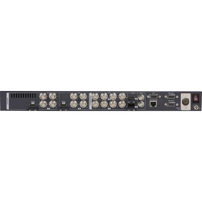 Data Video KMU-100 4K Multi-Camera Production System front and back panel view