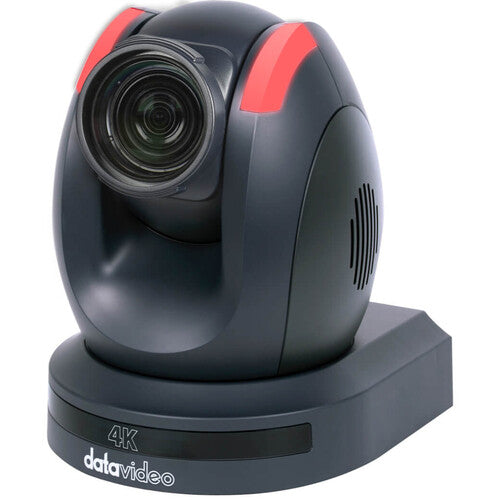 Datavideo PTC-285 4K PTZ Camera with AI auto-tracking, 12X optical zoom, and multiple output options for professional video production.