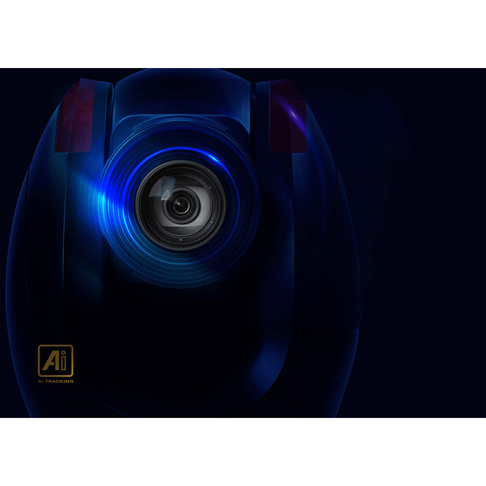Datavideo PTC-285 4K PTZ Camera with AI auto-tracking, 12X optical zoom, and multiple output options for professional video production.