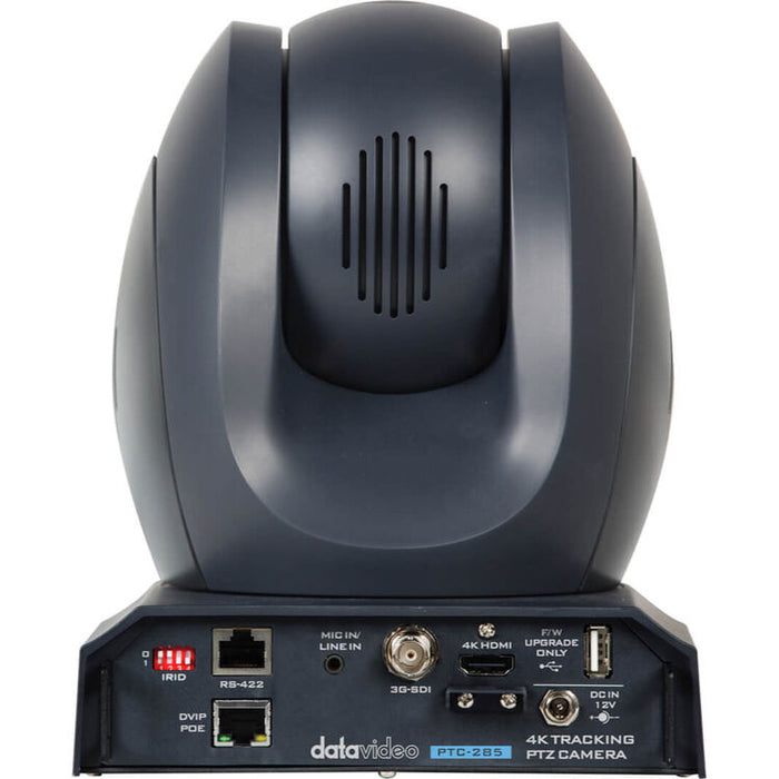 Datavideo PTC-285T 4K auto tracking PTZ camera with 12x zoom HDMI SDI and HDBaseT output