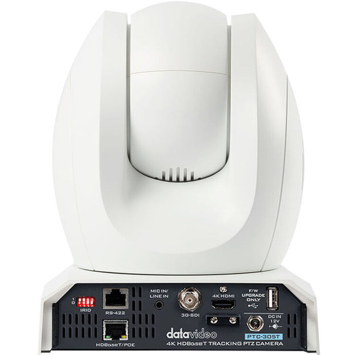 Datavideo PTC-305TW 4K HDBaseT PTZ camera with 20x zoom and auto tracking for AV and broadcast