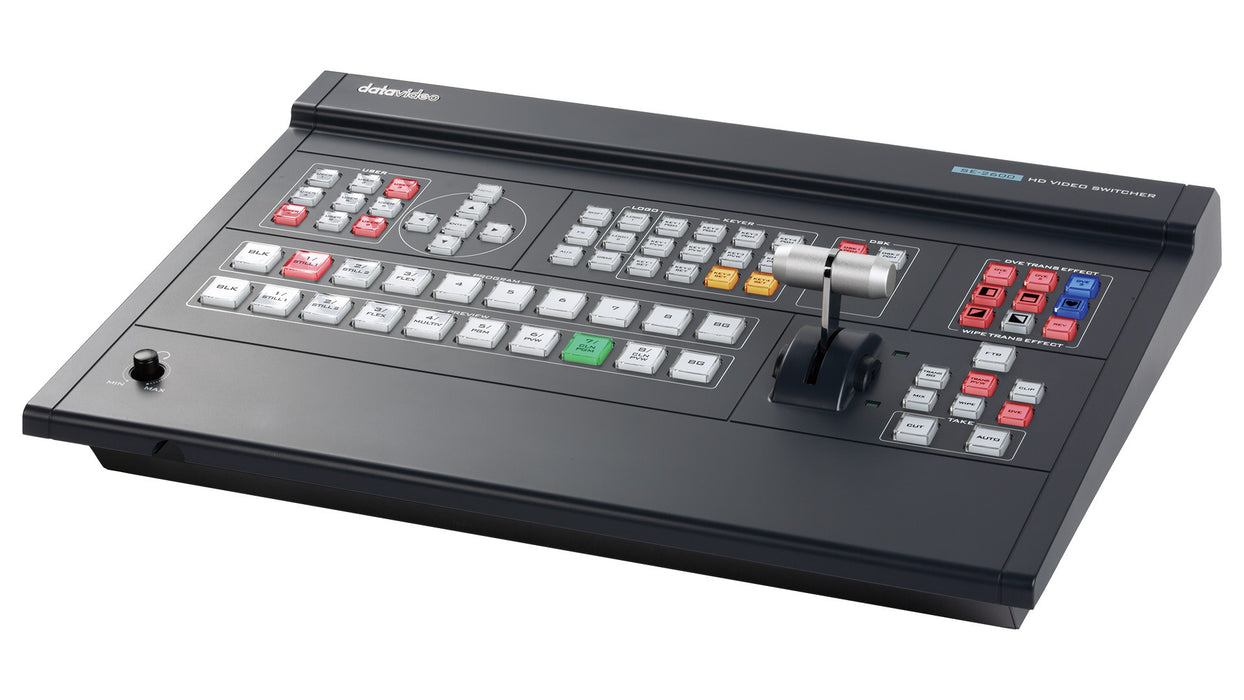 Data Video SE-2600 2 M/E Video Switcher with advanced features for live event production