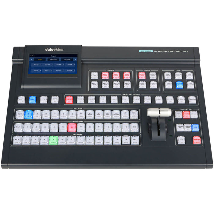 Data Video SE-4000 4-Channel HD/SD Video Switcher Front View