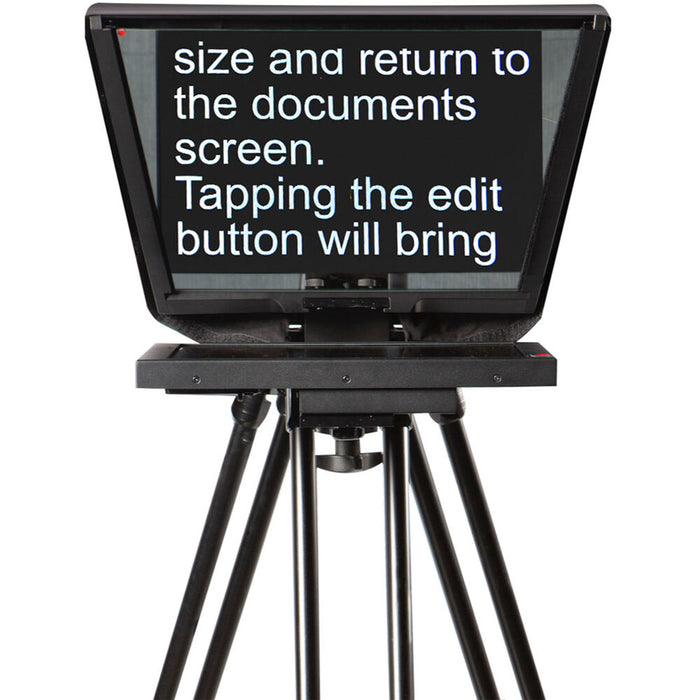 Data Video TP-700 Studio and Outdoor Teleprompter with Foldable Design