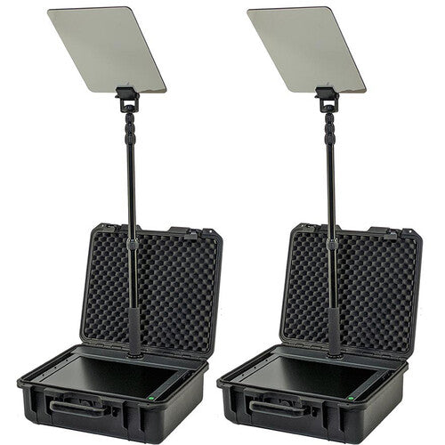 Data Video TP-800KIT professional teleprompter kit with 17-inch monitor and adjustable stand