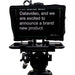 Data Video TP300-B Tablet Prompter Kit with universal mount for DSLR and video cameras