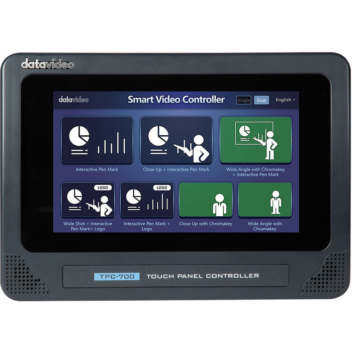 Data Video TPC-700 Touchscreen Control Panel for camera control and production management