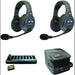 Eartec EVX2SD dual-ear wireless headset system with splitter cable