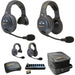 Eartec EVX422-CM 4-person wireless headset system with UltraLITE headsets and padded case