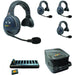 Eartec EVX4S 4-person wireless intercom system with headsets