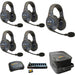 Eartec EVX6S-CM wireless intercom system with six Cyber headsets