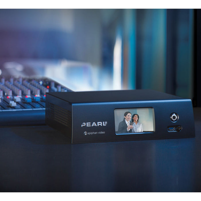 Epiphan Pearl-2 Base Video Mixer ESP1150 front and rear view