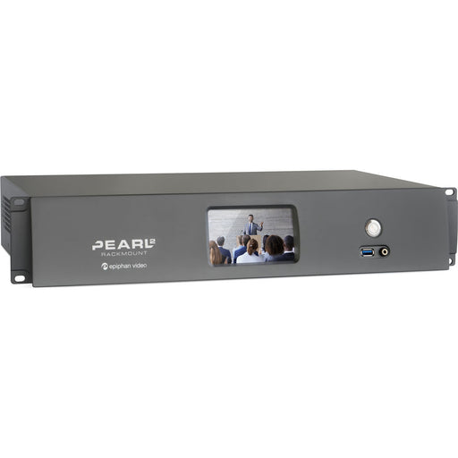 Front view of the Epiphan Pearl-2 Rackmount Video Production Device - 2RU (ESP1151)