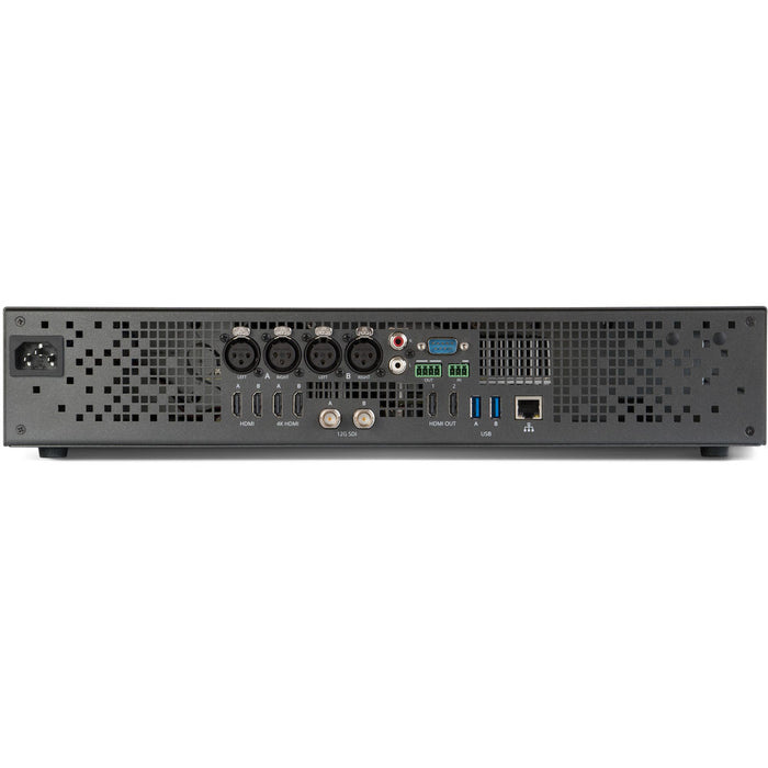 Front view of the Epiphan Pearl-2 Rackmount Video Production Device - 2RU (ESP1151)