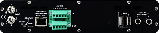 EvertzAV UXP-TRS4K-12G Standalone IPMX Certified 4K/60 12G-SDI Gateway for professional AV-over-IP and broadcast video transport.