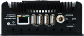 EvertzAV UXP-TRXS-UCPT Standalone IPMX Certified Transceiver Gateway with USB Capture for professional AV-over-IP and video conferencing applications.
