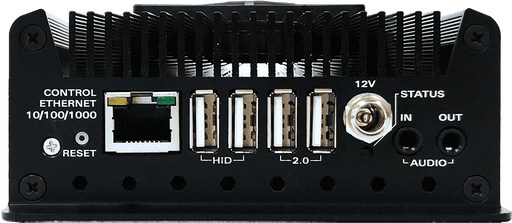 EvertzAV UXP-TXS-2-USB2-P Standalone Dual-Channel HDMI AV Transmitter with USB 2.0 for professional 4K AV-over-IP, USB extension, and HDMI signal distribution.
