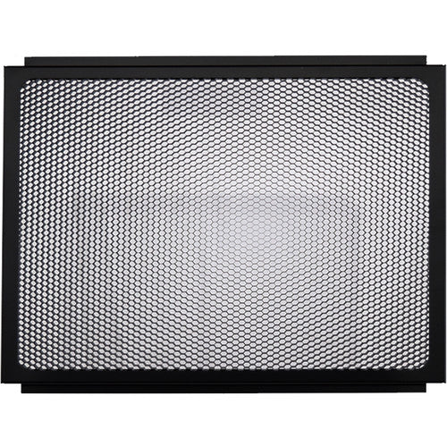 Fluotec 30 degree honeycomb grid accessory mounted on StudioLED 450 panel