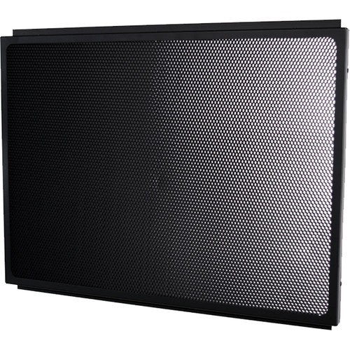 Fluotec 30 degree honeycomb grid accessory mounted on StudioLED 650 panel