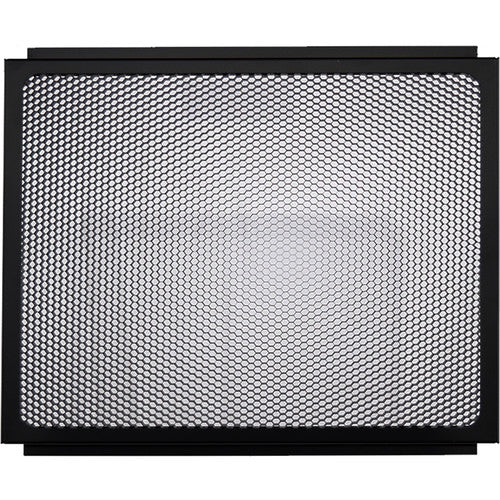Fluotec 30 degree honeycomb grid accessory mounted on StudioLED 650 panel