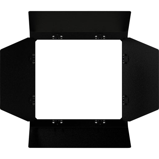 Fluotec 4-leaf barndoor set for CineLight 120 QUAD LED panel light model G6CNT144