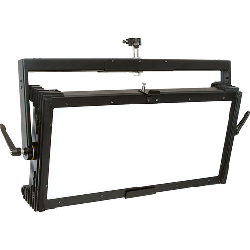 Fluotec G6CRGB210 Cinelight 100 2x1 RGBWW LED Panel with Yoke in professional studio setup