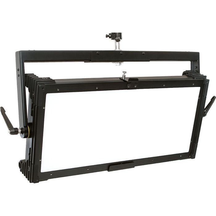 Fluotec G6CRGB210 Cinelight 100 2x1 RGBWW LED Panel with Yoke in professional studio setup