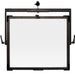 Fluotec Cinelight 200 Quad 2x2 RGBWW LED panel with yoke mount for studio and broadcast lighting applications