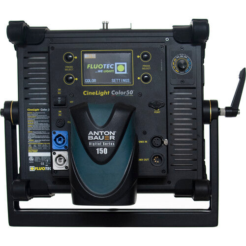 Fluotec CineLight 50 RGB LED Light Panel Gold Mount professional broadcast and film lighting fixture